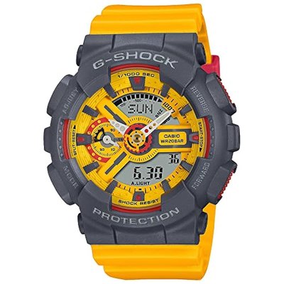 G Shock卡西欧 手表 女款运动表 黄色GMA-S110Y-9AJF