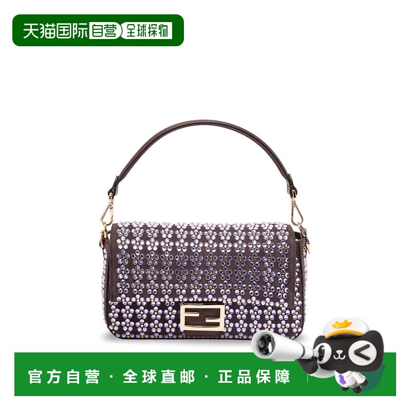 香港直邮FENDI 女士手提包 8BR600AWQRF1VED SS2026 花色 Baguett