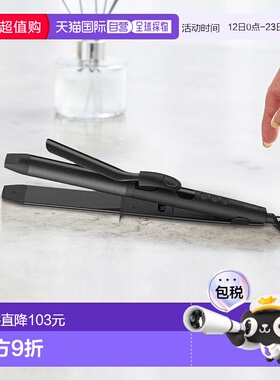 【日本直邮】TESCOM直板夹32mm卷发棒TW363A快速加热可调二合一