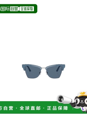 香港直邮JIMMY CHOO 女士眼镜 JC5014502080 AW2024 蓝色 矩形太