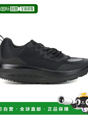 香港直邮Keen 男士 WK400 全黑步行鞋 1027478徒步鞋