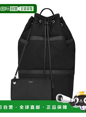 1h可退 香港直邮潮奢 Saint Laurent 圣罗兰 男士 ECONYL 徽标斜