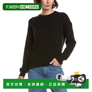 自营theory理论羊绒套头衫-黑色 美国奥莱直发