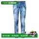 blue蓝色 1h可退 舒适 男士 牛仔长裤 香港直邮Dsquared2 二次方