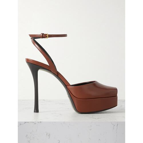 Saint Laurent 圣罗兰 女士 La Scandale 皮质凉鞋 823500AACSQ