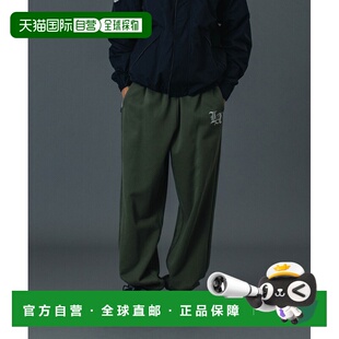 1h可退 日本直邮XLARGE男女同款宽松刺绣标志运动裤 101261031008