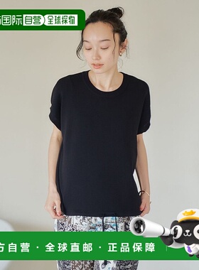 日本直邮coen 防晒干纺人造丝夏季针织套头衫 [CO3322EW015534]