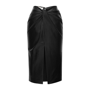 776771YCOJ2 开衩半身裙 Saint Laurent