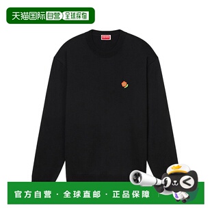 香港直邮KENZO 男士针织毛衣 FF55PU7263LB99J SS2025 黑色 MAGLI