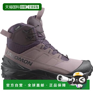 日本直邮Salomon 斯诺特克交叉越野粉末防水紫色雪地鞋 L47569900