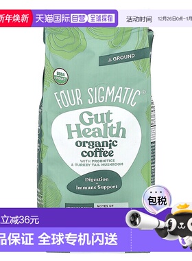 香港直发Four Sigmatic益生菌蘑菇咖啡粉中度烘焙340g