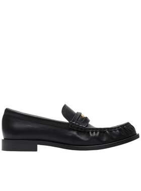 BURBERRY 女士芭蕾乐福鞋 81118681 AW2025 黑色 Cadet 乐福鞋