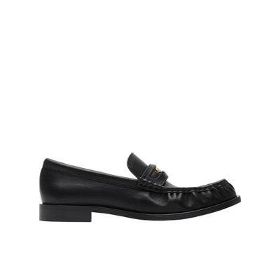 BURBERRY 女士芭蕾乐福鞋 81118681 AW2025 黑色 Cadet 乐福鞋