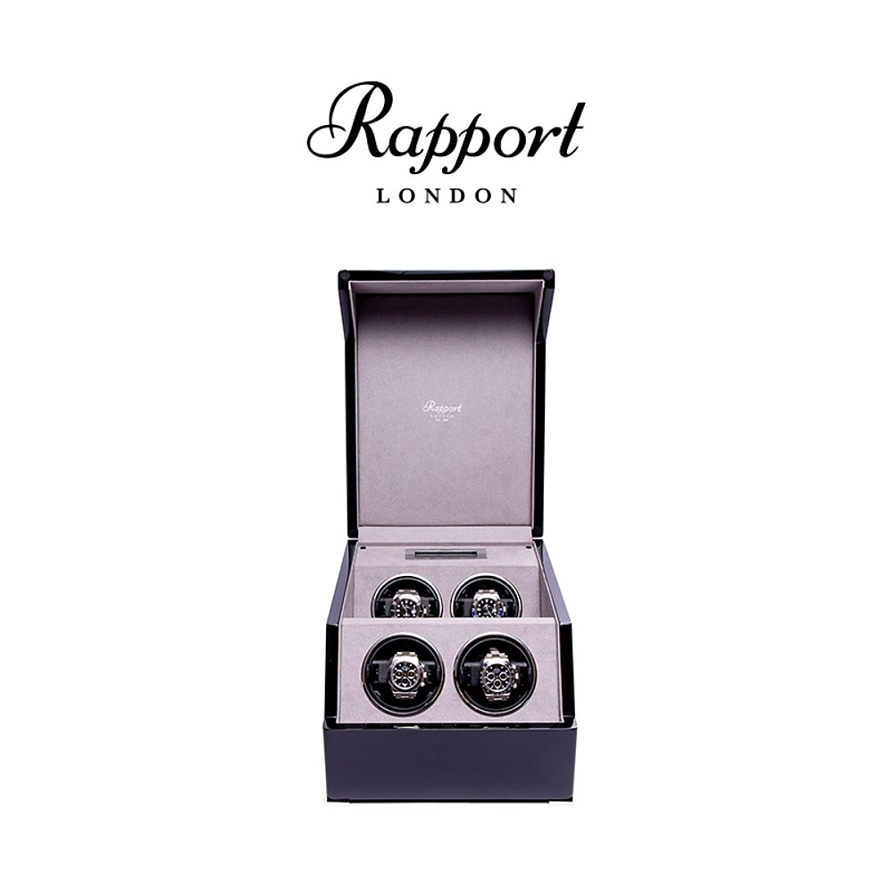 Rapport英国摇表器Perpetua四表位手表上弦器进口实木晃表器