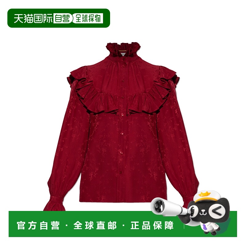 1h可退 香港直邮SAINT LAURENT 女士衬衫 831783Y4K356067 AW2025
