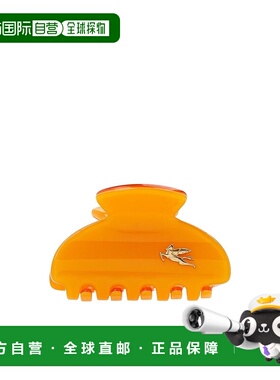 1h可退 香港直邮ETRO 女士发饰 04395635 SS2025 黄色 徽标发夹