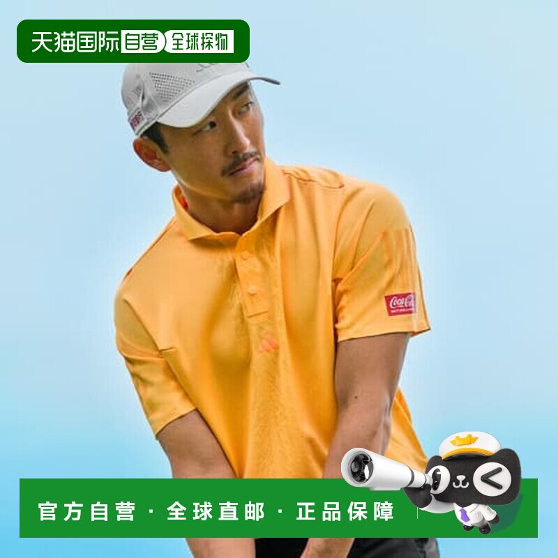 日本直邮adidas 365系列 climacool 提花 短袖 Polo衫高尔夫
