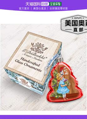 Designocracy 谢谢圣诞老人玻璃装饰品 - 多色 【美国奥莱】直发