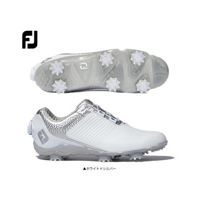 自营｜FOOTJOY 98178 DryJoys 女士 Boa 高尔夫球鞋银色运动鞋