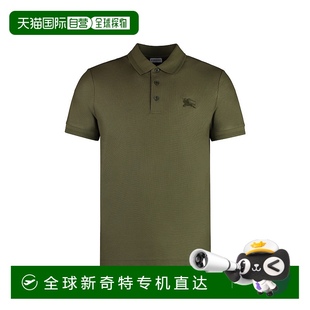 香港直邮BURBERRY 8099164148166A1468 男士 绿色博柏利 POLO衫