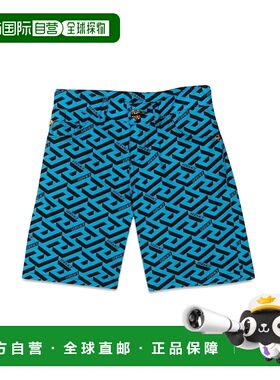 1h可退 香港直邮versace 范思哲 男童 短裤童装 1000229K1A02432