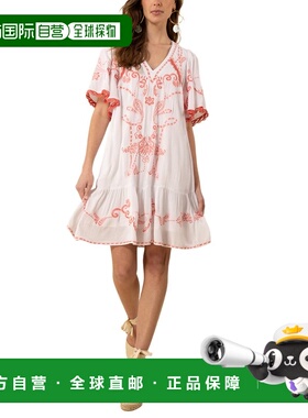 自营Hale Bob Lennox Mini Dress - red 美国奥莱直发