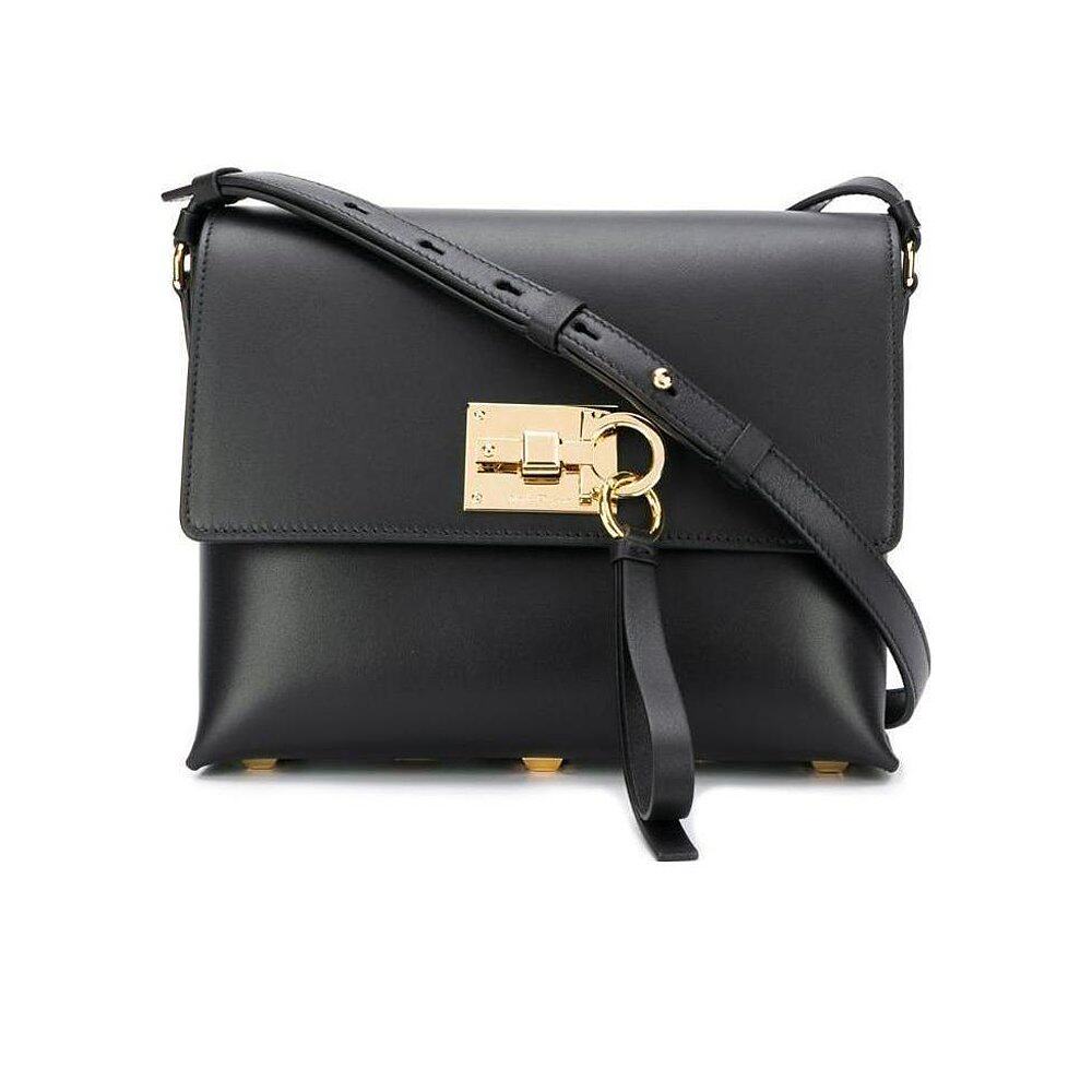 Salvatore Ferragamo Vara旋扣斜挎包 21H886