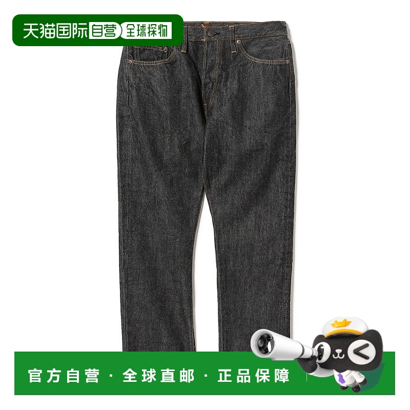1h可退 日本直邮RESOLUTE 男装 15周年纪念 裤长36 黑色牛仔裤 半