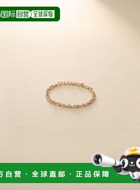 1h可退 日本直邮COCOSHNIK 女士 K10 细戒 螺旋链条设计 76761284