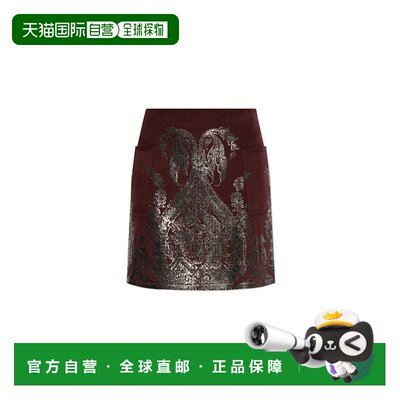 1h可退香港直邮ETRO女士半身裙 WRFA0084AK523M5039 AW2024花