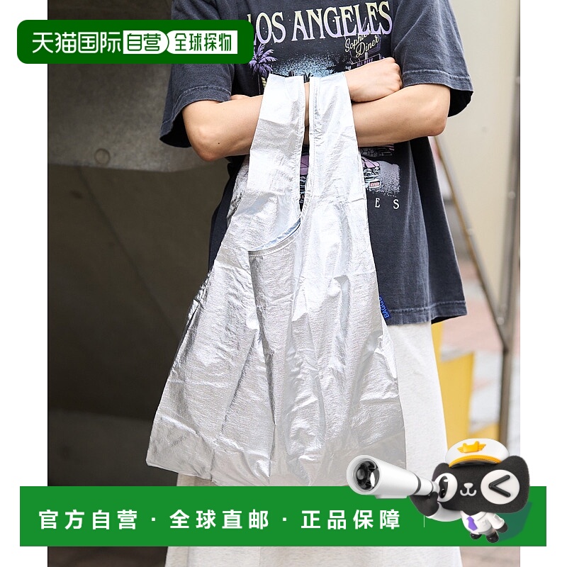 1h可退 日本直邮BAGGU 经典款金属色尼龙环保购物袋 147136300000