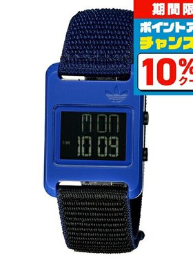 日本直邮阿迪达斯 RETRO POP DIGITAL 男士女士手表 AOST23066