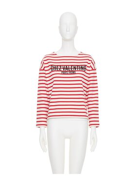 VALENTINO 女士T恤 BMG24B961AS0 SS2025 红色 长袖T恤