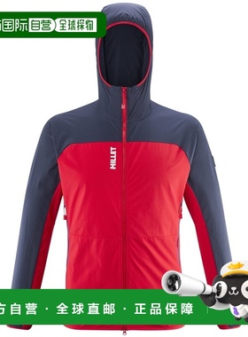 自营欧洲直邮Millet觅乐 TRILOGY ICON 男款软壳外套 红色