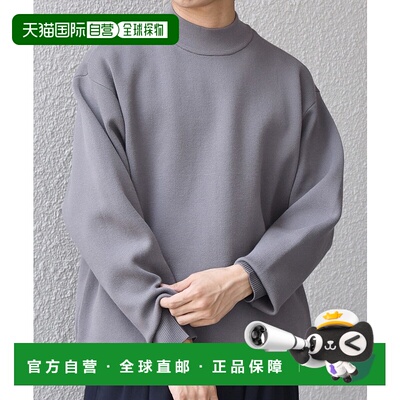 1h可退 日本直邮SHIPS any 男士手洗可RETENTION 休闲圆领针织衫