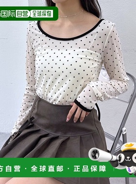 1h可退 日本直邮mline 女装复古贝罗短款上衣 MLZ1052106A0012