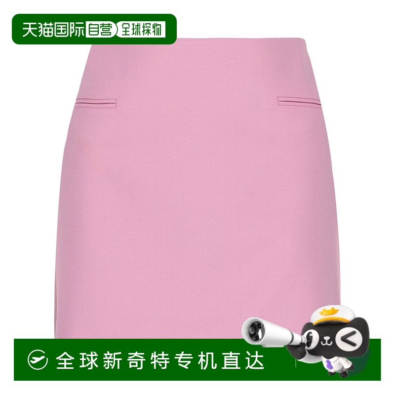 自营 salvatore ferragamo羊毛迷你裙-粉红色 【美国奥莱】直发