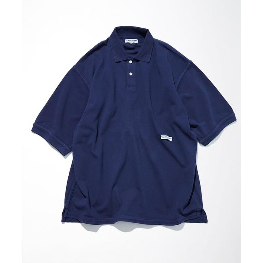 CAHLUMN 染色Polo衫 T恤