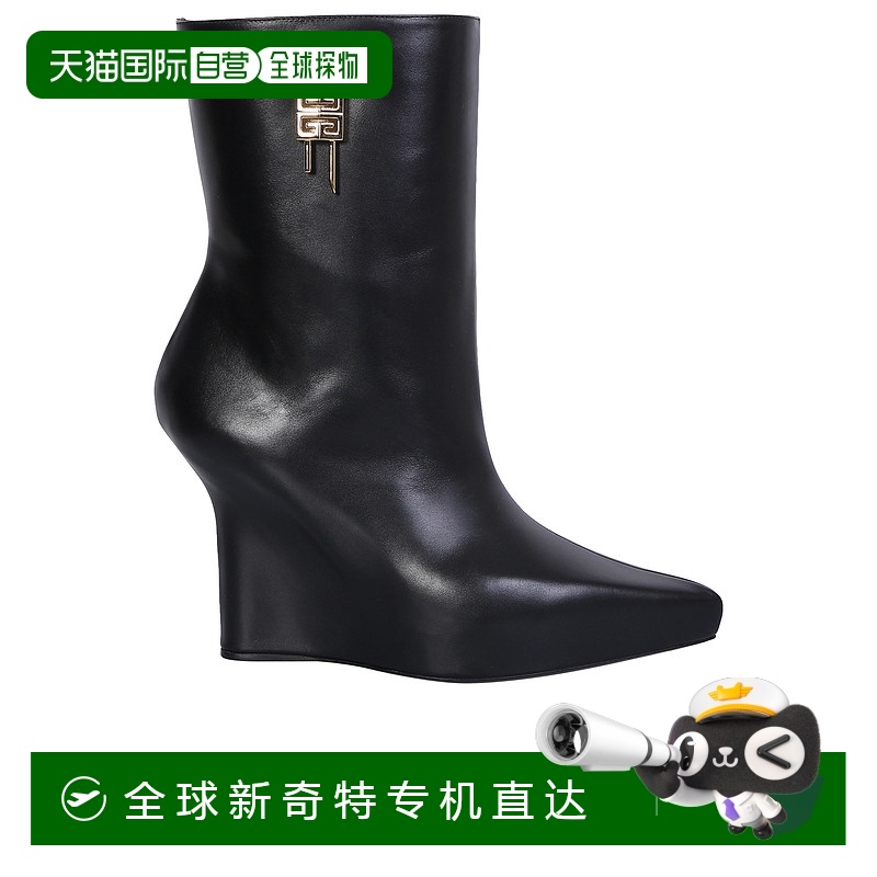 香港直邮GIVENCHY 女士高跟鞋 BE6041E1M1001 黑色 STIVALI纪梵希