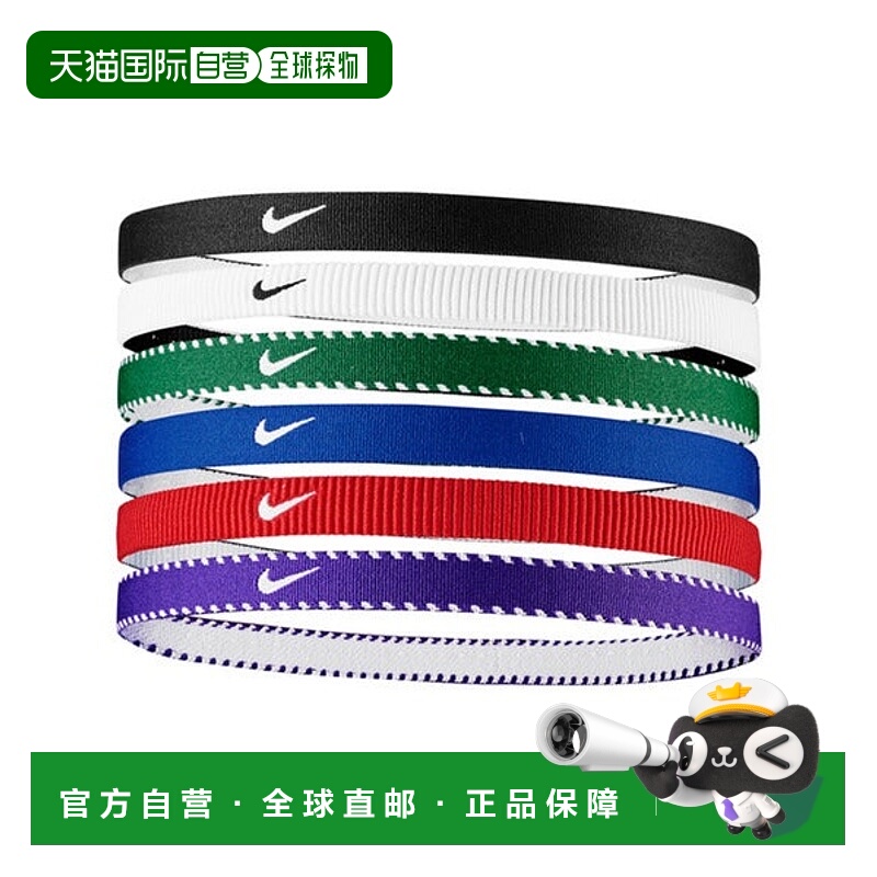 日本直邮Nike 弗莱克斯经典头带6件装 [96254085] 头带