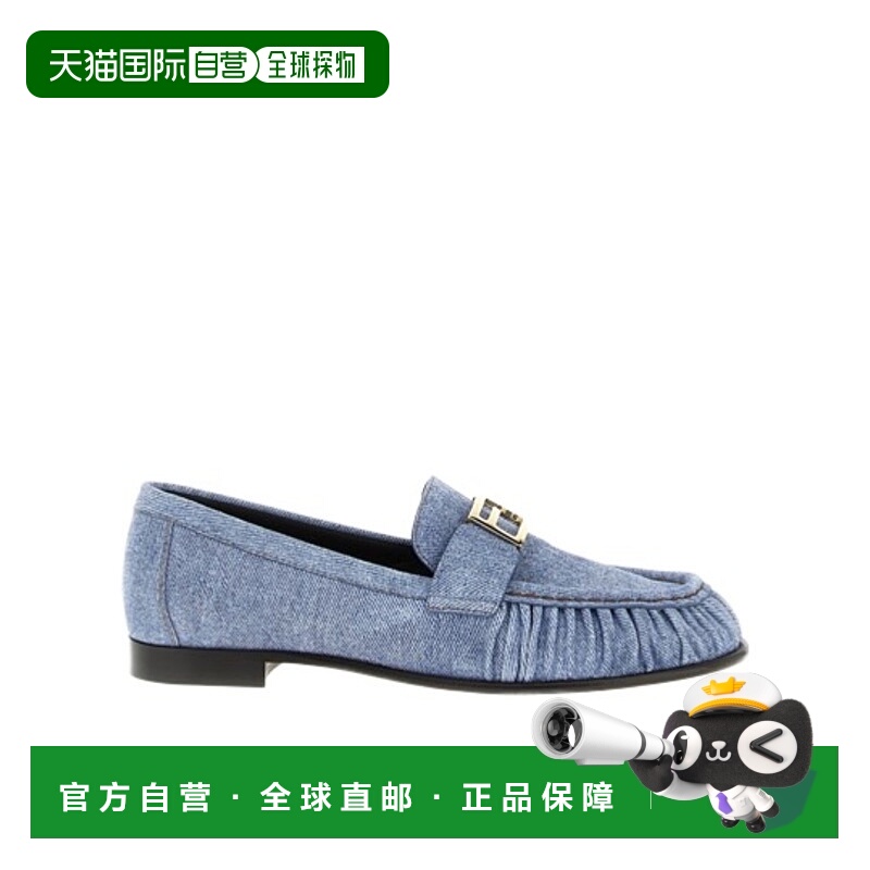 香港直邮FENDI 女士休闲鞋 8D8756AY9DF0RU7 CO 蓝色 'Baguette'