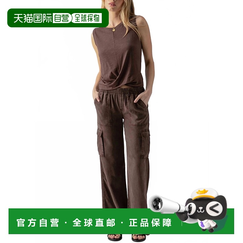 自营sanctuaryRelaxed Reissue Cargo Pants In Mud Bath - mud b