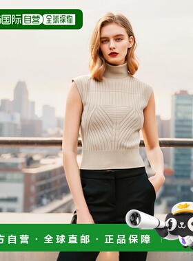 香港直邮Rick Owens 无袖半高领背心高领上衣 RP01E7620KEC