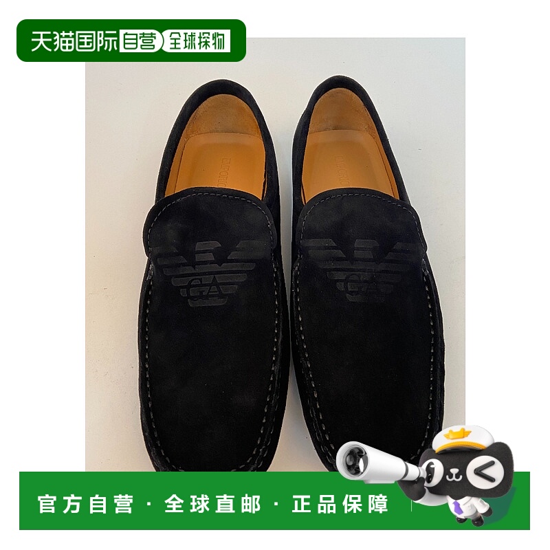 香港直邮Emporio Armani 徽标商务休闲鞋 X4B051XAT50阿玛尼