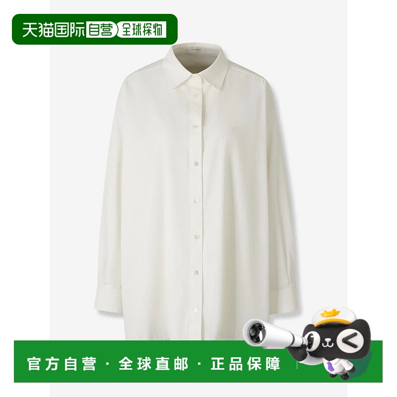 1h可退 香港直邮THE ROW 女士T恤 5648W3670WHTWHITE AW2025 白色