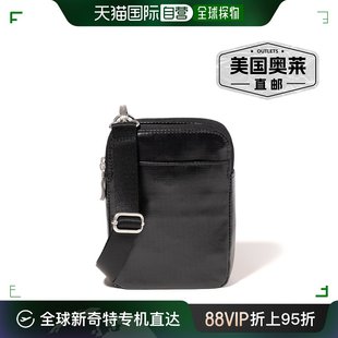 RFID 斜挎包 Take Two Modern 黑色亮面防撕裂布 baggallini