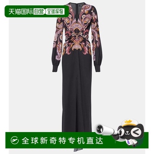 佩斯利长款 女士 sable 000294 连衣裙 Etro 香港直邮潮奢 艾特罗