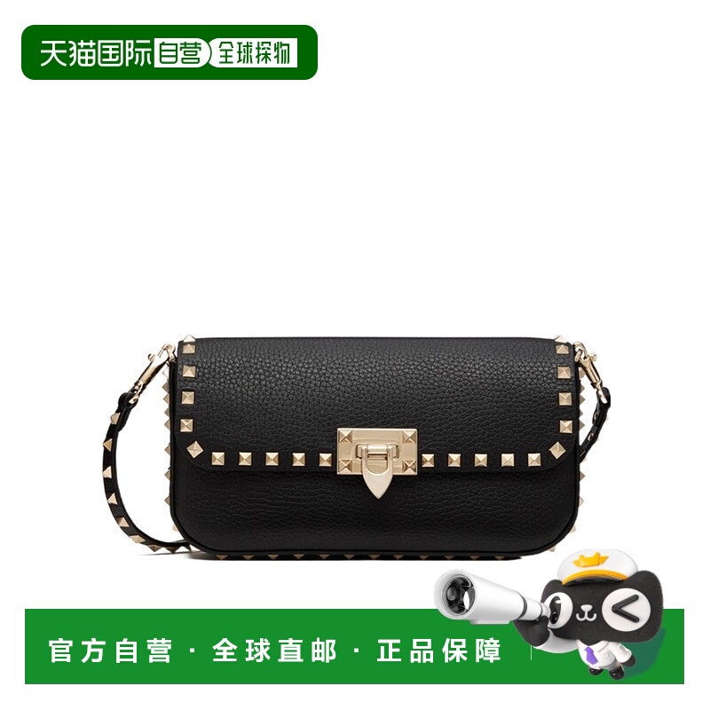 香港直邮VALENTINO 女士斜挎包 5W0B0Q70VSF0NO AW2024 黑色