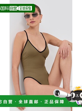 1h可退 香港直邮Staud 女士 Skya 连身连体泳衣  舒适时尚