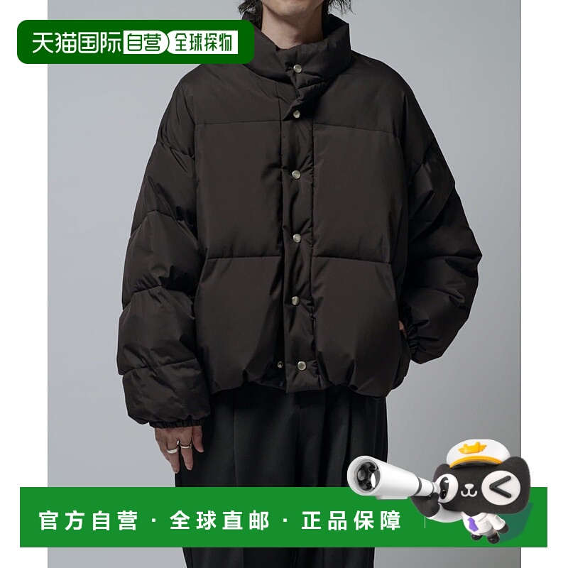 1h可退 日本直邮Lui's男装短款羽绒夹克 宽松版型保暖拉链外套 LU